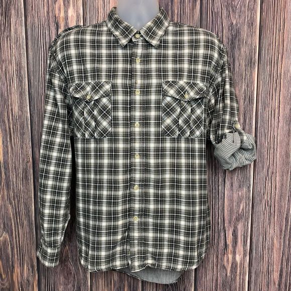 Pendleton Deck Shirt Men Multicolor Outdoor Plaid Check Long Sleeve Button Sz XL - Picture 2 of 12